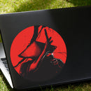 Swordsman Bushido Sticker Sunproof Personalized for Refrigerator Luggage Window