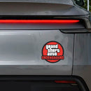 Round Stickers Customizable Personalized for Refrigerator Luggage Thermos