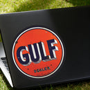 Gulf Stickers Vinyl Self-adhesive Sunproof for Laptop Luggage Refrigerator