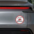Mobil Oil Sticker Customizable Personalized for Refrigerator Luggage Laptop