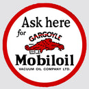 Mobil Oil Sticker Customizable Personalized for Refrigerator Luggage Laptop