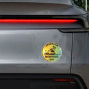 Round Stickers Vinyl Customizable Personalized for Thermos Refrigerator Window