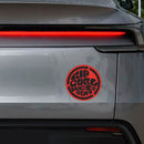 Round Stickers Self-adhesive Personalized for Car windows Refrigerator Suitcase