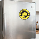 Coffee Monster Stickers Vinyl Self-adhesive for Refrigerator Suitcase Laptop