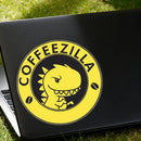 Coffee Monster Stickers Vinyl Self-adhesive for Refrigerator Suitcase Laptop