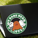 Three little bears Stickers Self-adhesive Customizable for Luggage Refrigerator
