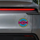 LET's GO Sticker No bubbles Customizable Personalized for Luggage Wall Suitcase