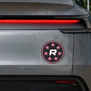 Vinyl Sticker Waterproof Self-adhesive No bubbles for Refrigerator Luggage Wall