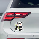 Adorable Panda Vinyl Stickers Customizable Laptop Water Bottle Car Decals