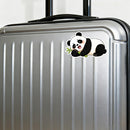 Cute Panda Vinyl Sticker Lying Bamboo Customizable for Car Laptop
