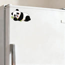 Cute Panda Vinyl Sticker Lying Bamboo Customizable for Car Laptop