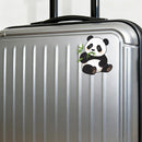 Cute Panda Vinyl Sticker Sitting Bamboo Customizable for Car Laptop