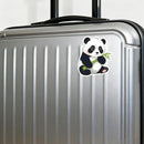 Cute Panda Vinyl Sticker Holding Bamboo Customizable for Car Laptop