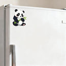 Cute Panda Vinyl Sticker Holding Bamboo Customizable for Car Laptop
