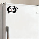 Cute Panda Vinyl Sticker Oh Gesture Customizable for Car Laptop