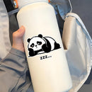 Cute Panda Vinyl Sticker Sleep ZZZ Customizable for Car Laptop
