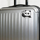 Cute Panda Vinyl Sticker No Gesture Customizable for Car Laptop