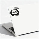 Vinyl Sticker Panda Hmm Thinking Car Window Laptop Bottle Tumbler