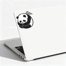 Vinyl Sticker Panda Shy Cute Car Window Laptop Bottle Tumbler Skateboard