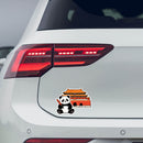 Vinyl Sticker Panda Palace Candied Fruit Car Window Laptop Bottle Tumbler