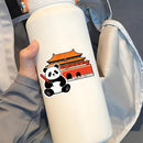Vinyl Sticker Panda Palace Candied Fruit Car Window Laptop Bottle Tumbler