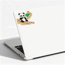 Vinyl Sticker Panda Great Wall Bamboo Car Window Laptop Bottle Tumbler