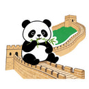 Vinyl Sticker Panda Great Wall Bamboo Car Window Laptop Bottle Tumbler