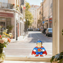 Funny Superman Stickers Personalized Customizable for Refrigerator Luggage