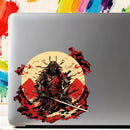 Bushido Swordsman Sticker Personalized Customizable for Refrigerator Wall Laptop