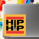 Square Sticker Personalized Waterproof Sunproof for Laptop Refrigerator Window