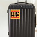 Square Sticker Personalized Waterproof Sunproof for Laptop Refrigerator Window