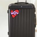 Heartbeat Sticker Waterproof No bubbles Personalized for Thermos Luggage Wall