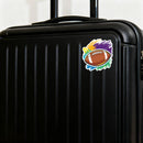 Vinyl Sticker Colorful Football Car Window Laptop Bottle Tumbler
