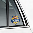 Vinyl Sticker Football Tournament Car Window Laptop Bottle Tumbler