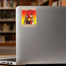 Vinyl Sticker Guess What Chicken Butt Car Window Laptop Bottle Tumbler