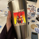 Vinyl Sticker Guess What Chicken Butt Car Window Laptop Bottle Tumbler
