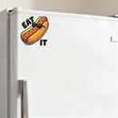 Vinyl Sticker Eat It Hot Dog Sunglasses Car Window Laptop Bottle Tumbler