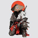 Samurai Stickers Waterproof Self-adhesive for Luggage Window Refrigerator