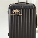 Mangy dog Sticker Waterproof Customizable for Window Luggage Refrigerator