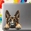 Shepherd Dog Sticker Self-adhesive Customizable for Luggage Laptop Refrigerator