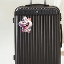 White mouse Sticker Waterproof Sunproof for Luggage Car windows Schoolbag Wall