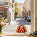 Serious Orangutan Sticker Waterproof Self-adhesive for Luggage Thermos Glass