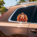 Serious Orangutan Sticker Waterproof Self-adhesive for Luggage Thermos Glass