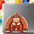 Serious Orangutan Sticker Waterproof Self-adhesive for Luggage Thermos Glass