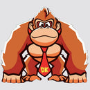 Serious Orangutan Sticker Waterproof Self-adhesive for Luggage Thermos Glass