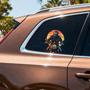 Handsome driver Stickers Customizable Sunproof for Luggage Laptop Refrigerator