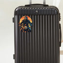 Handsome driver Stickers Customizable Sunproof for Luggage Laptop Refrigerator