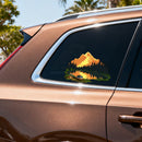 Golden mountain Sticker Waterproof Sunproof Personalized for Window Thermos