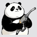 Gas Station Panda Sticker Personalized Sunproof for Luggage Refrigerator Wall