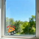 Cute See U Later Pizza Sticker for Car Laptop Water Bottle Skateboard Notebook
